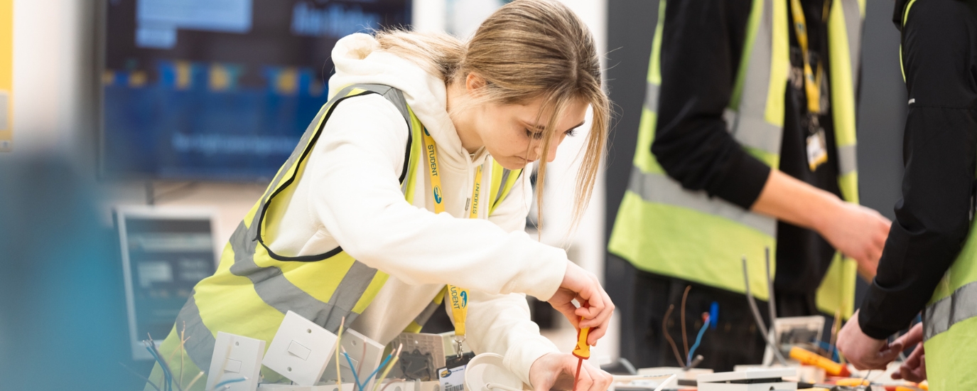 Girls in construction